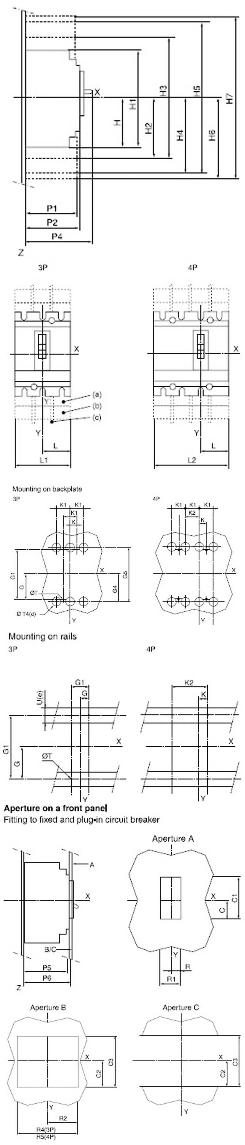 Outline and Installation Dimension