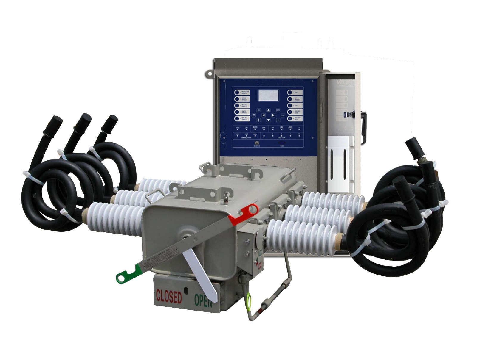 What are the three major parts of Street Light Pole Top Box